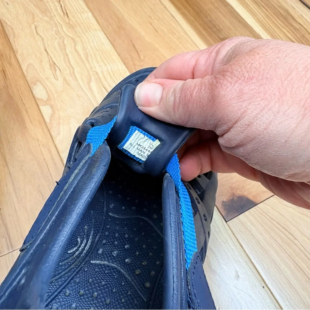 Merrell Kids Unisex Hydro Canyon Sneaker Sandal Blue & Yellow Sz 3